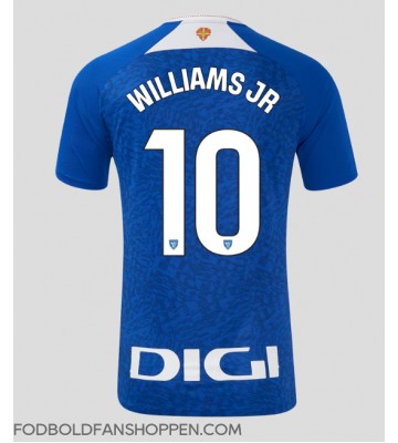Athletic Bilbao Nico Williams #10 Udebanetrøje 2024-25 Kortærmet
